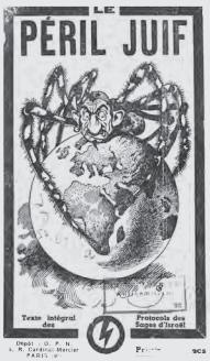 Image from the Protocols of the Elders of Zion