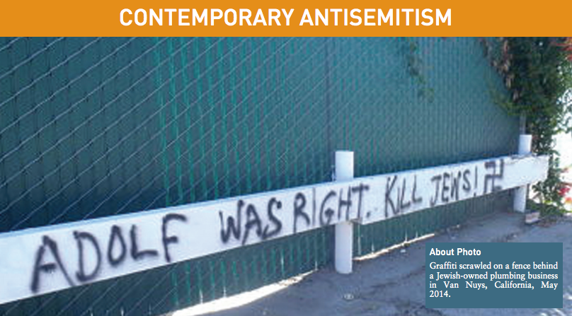 "Once I thought that anti-Semitism had ended; today it is clear to me that it will probably never end." - Elie Wiesel, Jewish Holocaust Survivor