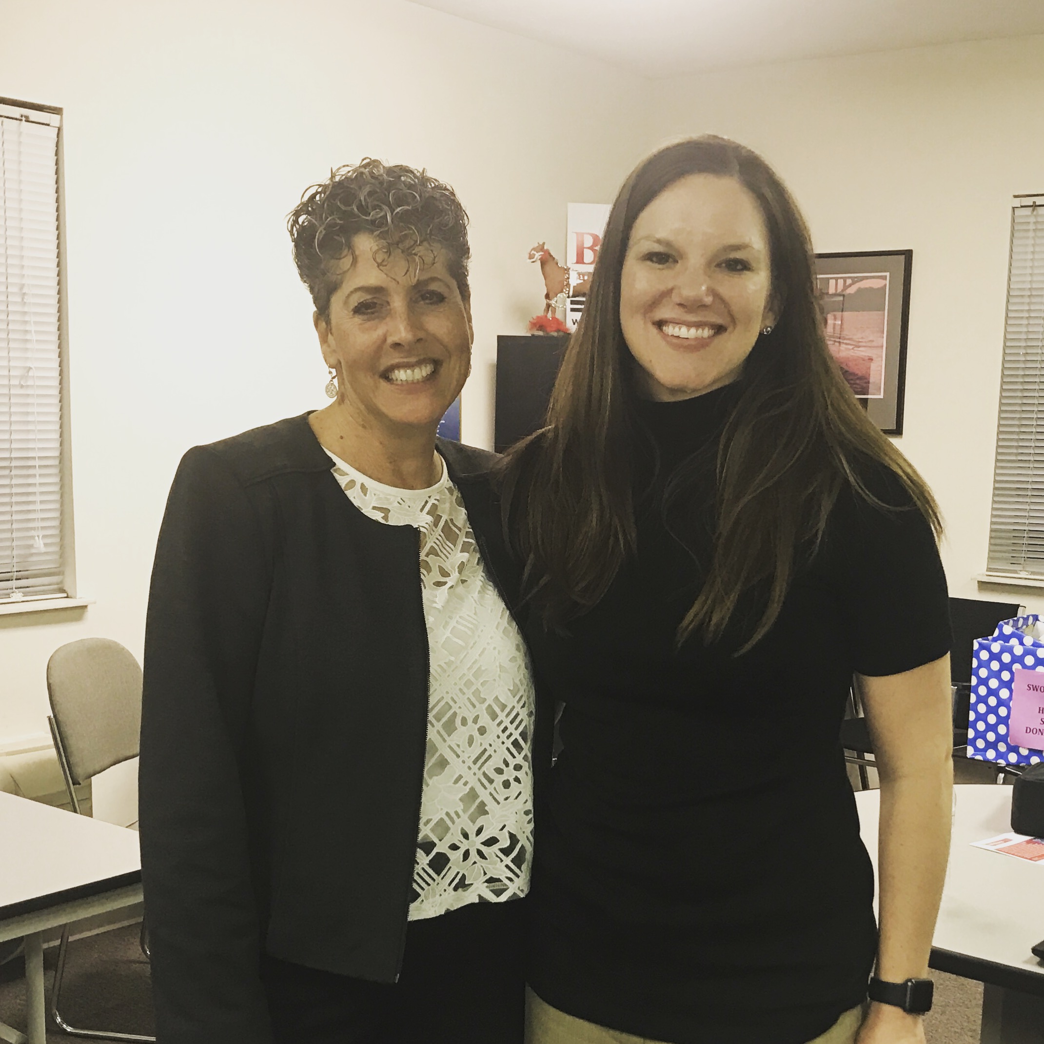Sheryl Ochayon with Brandi Calton in Ohio