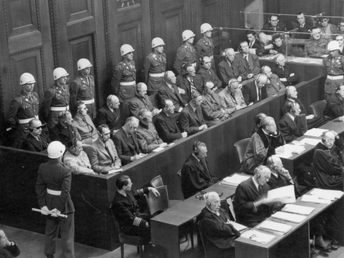 Зал заседания Нюрнбергского трибунала